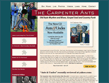 Tablet Screenshot of carpenterants.wvmusichalloffame.com